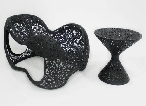 Дизайнерское уличное садовое кресло-шезлонг из базальта Basalt Studio PORTAL