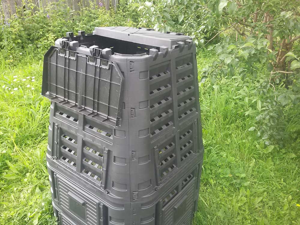 Компостер садовый  Garden Dreams SUPER COMPOSTER - 3 объем 1000 л из пластика для дачи