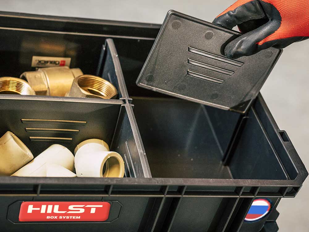 Ящик HBS BOX 100 с перегородками