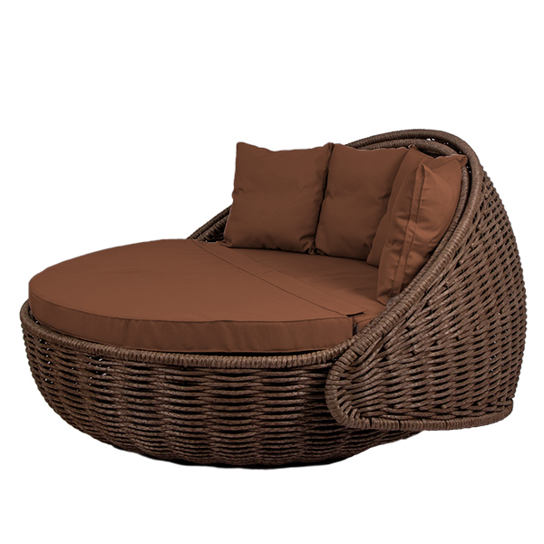 Nestbed в коричневом цвете
