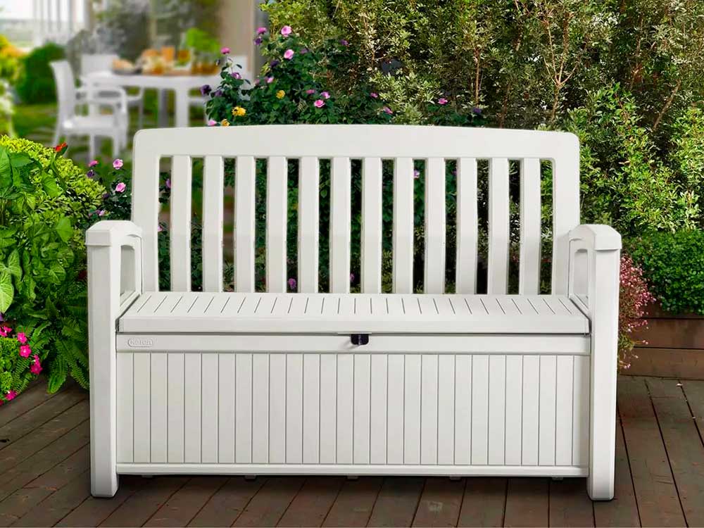 Садовая лавка для хранения вещей Keter PATIO BENCH