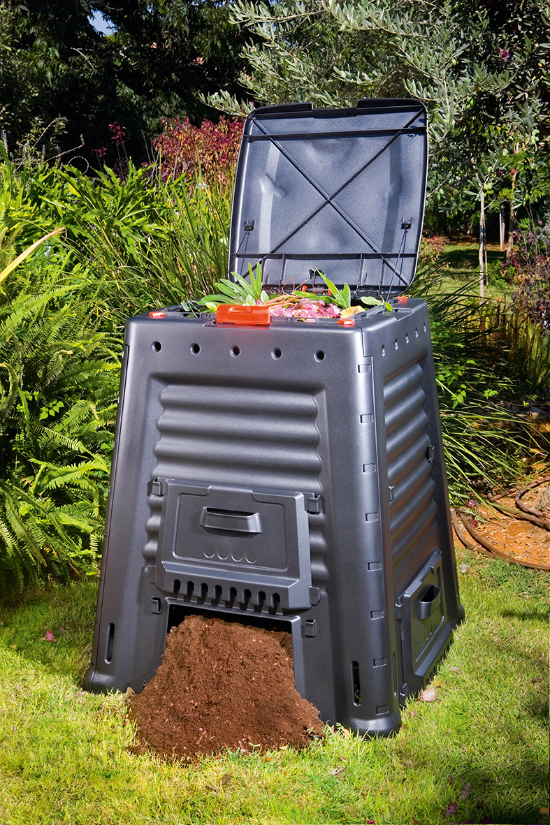 Компостер садовый Keter MEGA COMPOSTER объем 650 л из пластика для дачи