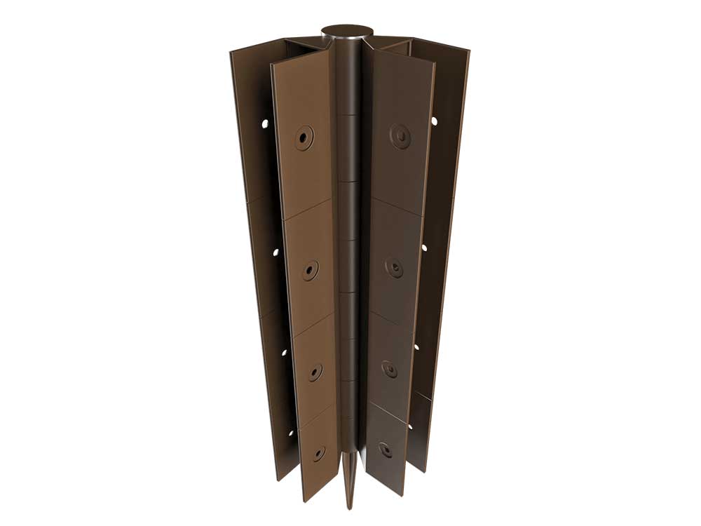 Высокая грядка Holzhof из ДПК (ДОСКА), коричневая 300х30х2950 mm