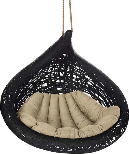 Подвесное кресло из базальта Basalt Studio BIOS LUCID