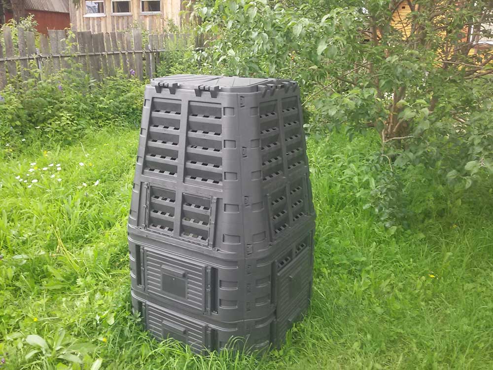 Компостер садовый  Garden Dreams SUPER COMPOSTER - 3 объем 1000 л из пластика для дачи